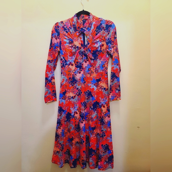 Robe Taille 14 Morton Bernard à Boutons - Occasion Très Bon état, Matière Duvet